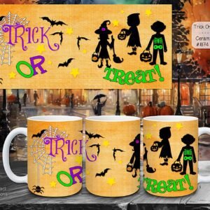 Elevate Your Halloween with Our Trick or Treat Ceramic Coffee Mug