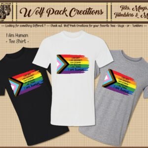 Beautiful I am Human Short Sleeve Shirt