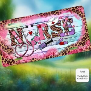 Nurse License Plate