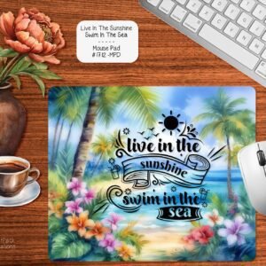 Swim in the Sea Mouse Pad