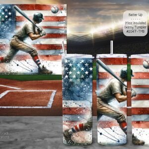 Stay Hydrated while Playing Baseball with this Insulated Tumbler