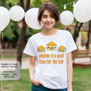 Nice Short Sleeve Shirt: Anytime is a Good Time at the Fair