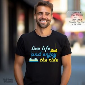 Beautiful Short Sleeve Shirt: Enjoy the Ride