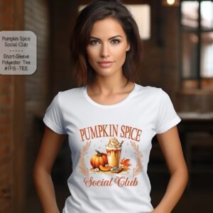 Beautiful Short Sleeve Shirt: Pumpkin Spice