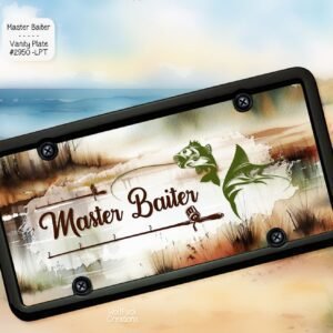 Master Baiter License Plate