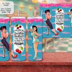 Beautiful Stainless Steel Insulated Tumbler: I'm Totally Flexible