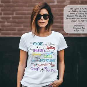 Short Sleeve Shirt: Voices in my Head