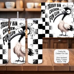 The Perfect Skinny Tumbler: Stylish and Functional yet Cute with a Touch of Humor