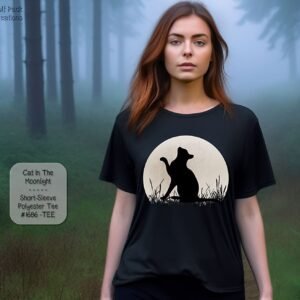 Beautiful Short Sleeve Shirt for Cat Lovers