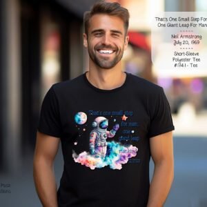 Beautiful Short Sleeve Shirt: Space Man