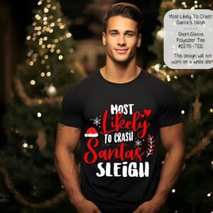 Explore Our Unisex Santa's Sleigh Short Sleeve Shirt