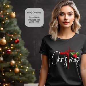 Celebrate in Style with Our Merry Christmas Short Sleeve Shirt