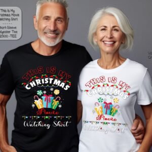 Cozy Up in Our Unisex Christmas Movie Watching Shirt