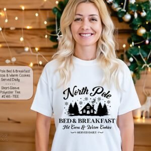 Discover the Perfect Unisex Short Sleeve Shirt for Your North Pole Getaway