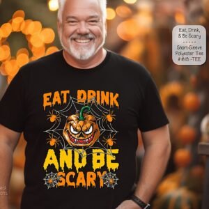 Beautiful T-Shirt: Eat, Drink & Be Scary