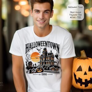 Beautiful Short Sleeve Shirt: Halloweentown