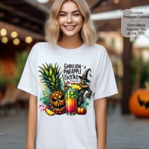 Unleash Fun with Our Pineapple Cocktail Short Sleeve Shirt