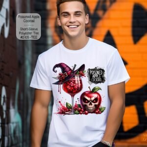 Elevate Your Cocktail Attire with the Poisoned Apple Short Sleeve Shirt