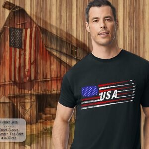 Beautiful Fighter Jets on an American Flag