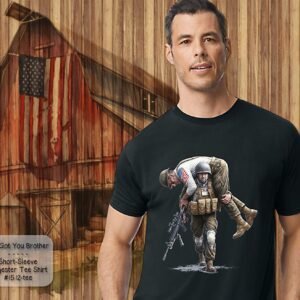 Beautiful Short Sleeve Shirt: I've Got You Brother