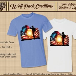 Beautiful Short Sleeve Shirt for Women who Serve