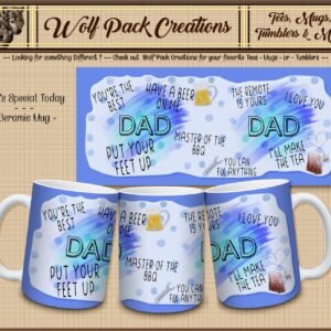 Dad's Special Day, Beautiful Ceramic Mug