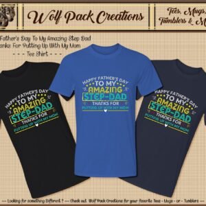 Awesome Short Sleeve T-Shirt for Father's Day