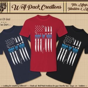 Short Sleeve T-Shirt: Man of God