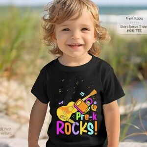 Versatile and Comfortable Preschool Short Sleeve Shirt