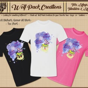 Beautiful Short Sleeve Shirt: Do Not Disturb, Gamer at Work