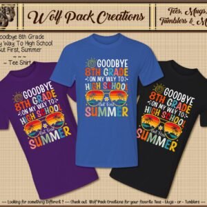 Short Sleeve Shirt for Middle School Graduates