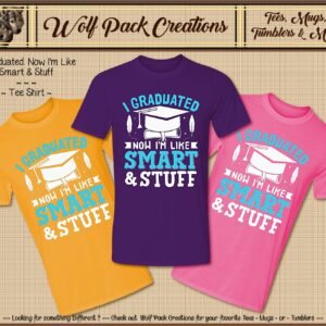 Comical Short Sleeve Shirt for new Graduates