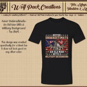 Never Underestimate an Old Man who Defended our Country Beautiful Shirt