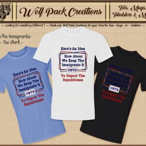 Faithful Short Sleeve T-Shirt Keep the Immigrants