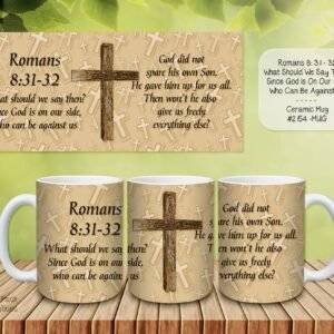 Discover the Perfect Ceramic Coffee Mug with a Verse from Romans