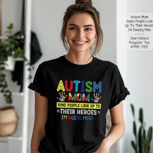 Beautiful Short Sleeve Shirt for the Autism Mom