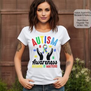 Beautiful Short Sleeve Shirt for Autism Awareness
