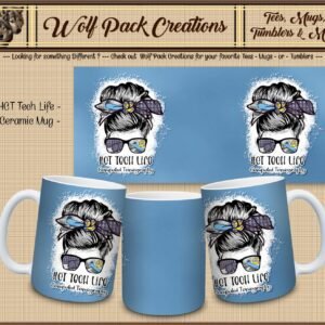 Beautiful Ceramic Coffee Mug for the CT Tech