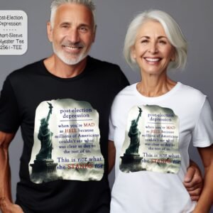 Unisex Polyester Short Sleeve Shirt: Make a Statement- Post Election