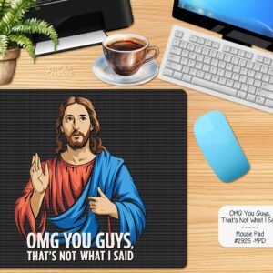 Divine Inspiration Mousepad - Sacred Design for Office and Computer