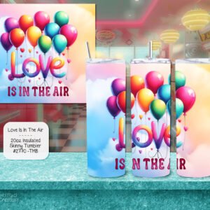 Valentine's Day Stainless Steel Tumbler - Keep Love in the Air!