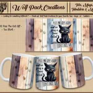 Ceramic Mug for those who Want to Avoid Cat's Wrath