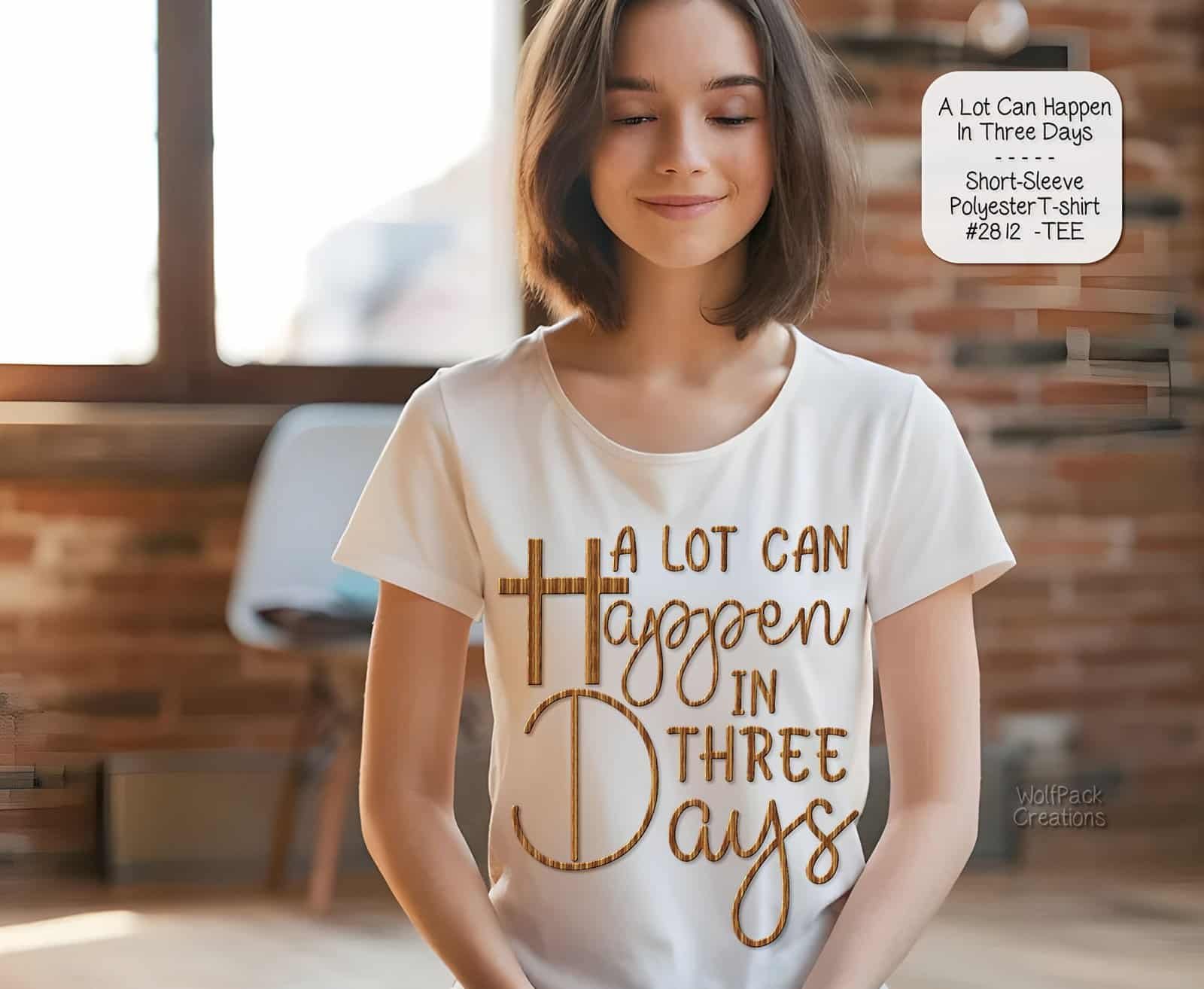 Uplifting Easter Cross Shirt