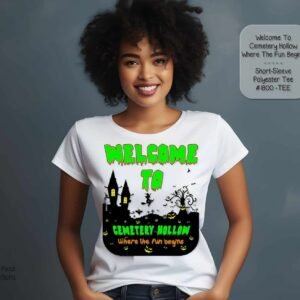 Scary Halloween Shirt for Roaming Cemeteries