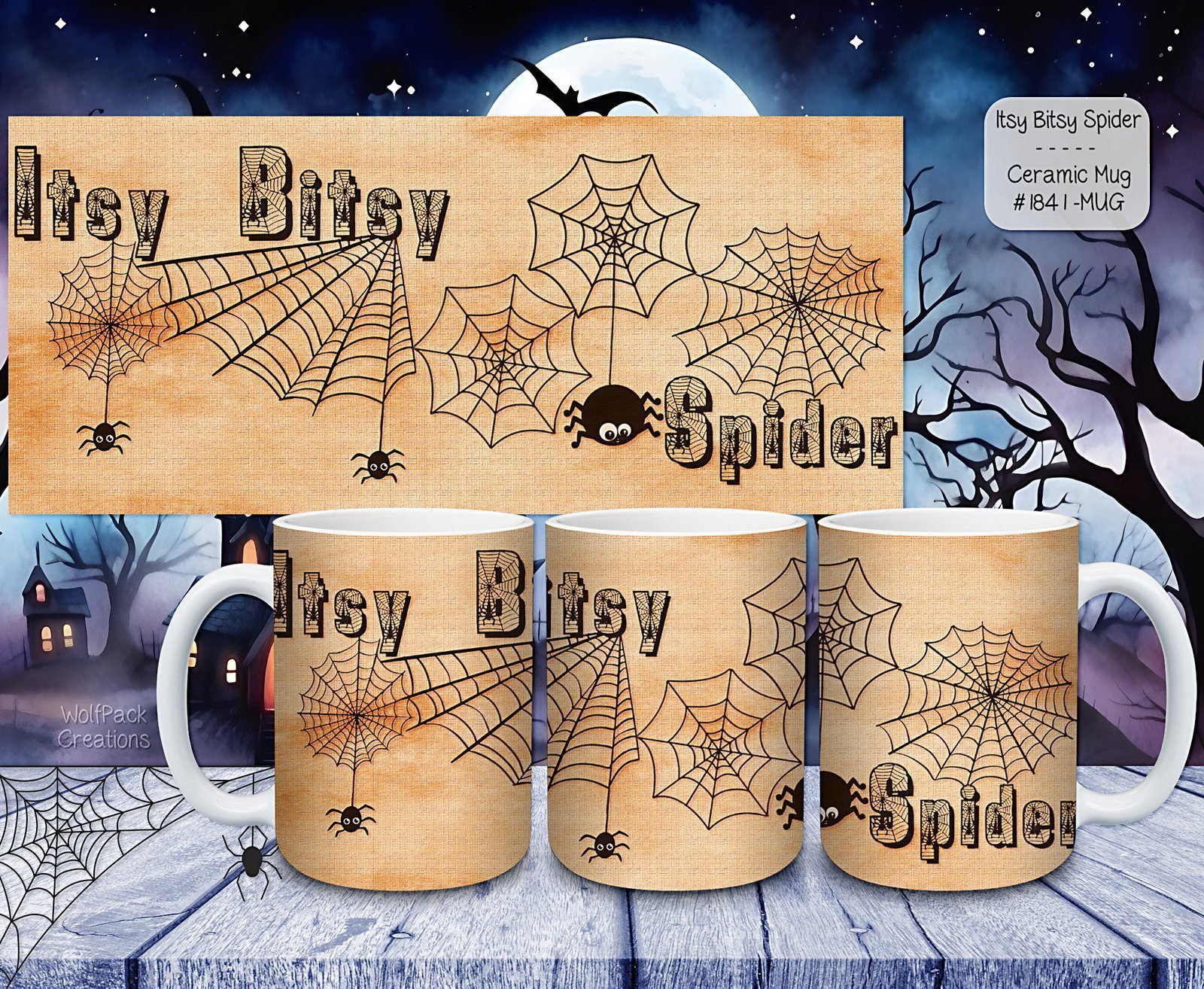 The Perfect Ceramic Coffee Mug: Embrace Your Love for the 'Itsy Bitsy Spider'