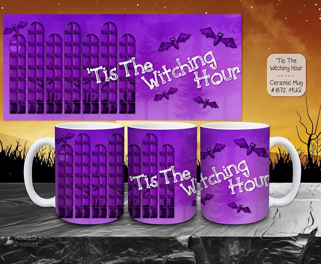 Perfect Ceramic Coffee Mugs for the Witching Hour