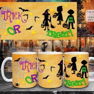 Elevate Your Halloween with Our Trick or Treat Ceramic Coffee Mug