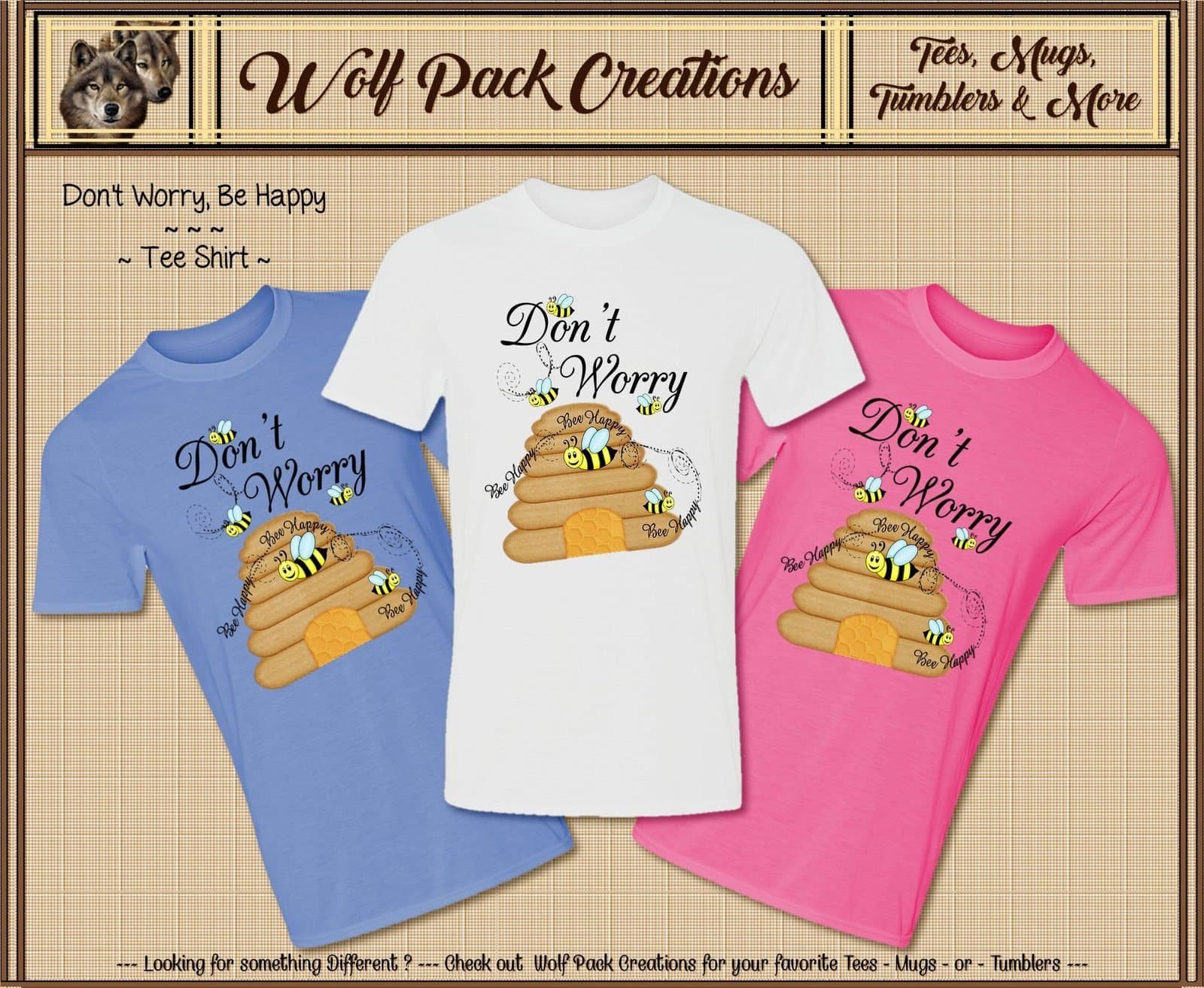 Adorable Don't Worry Bee Happy Shirt