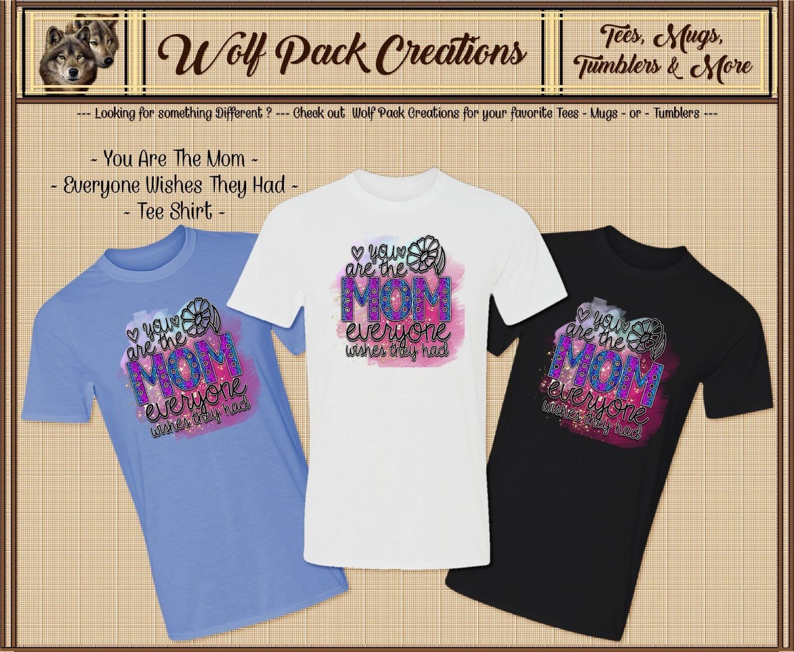 Beautiful Short Sleeve T-Shirt for the Mom Everyone Wished they Had