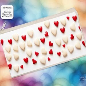 Hearts Zipper Pouch